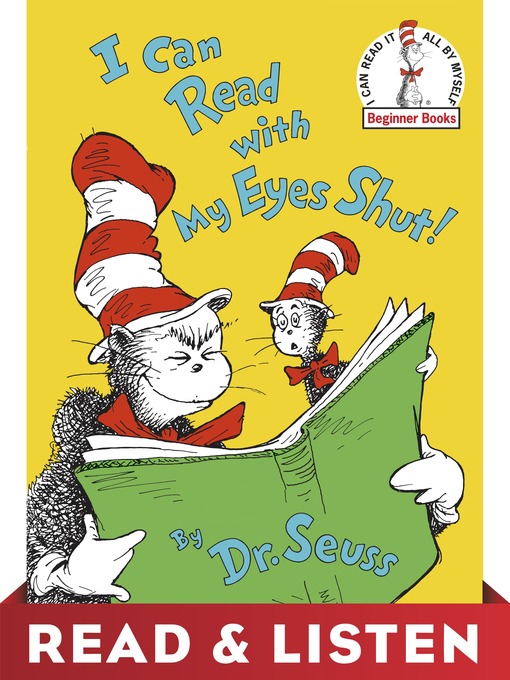 Title details for I Can Read with My Eyes Shut! by Dr. Seuss - Wait list